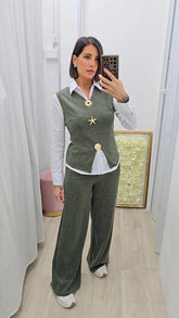 COORDINATO SPILLE VERDE  ART.3189